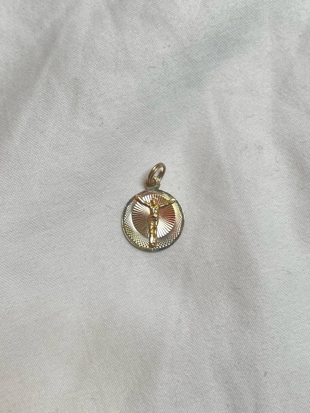 Vintage 14k Gold Cross Pendant